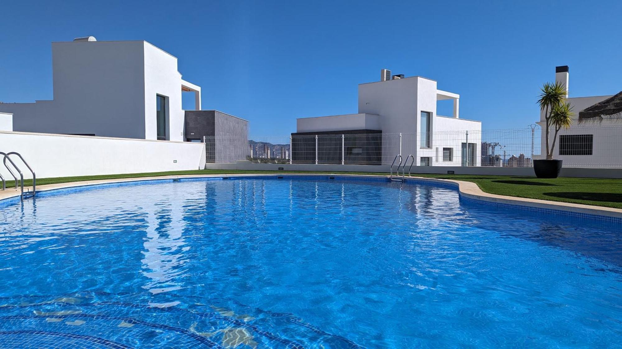 Panoramic Luxury Sea View House Villa Finestrat Eksteriør bilde